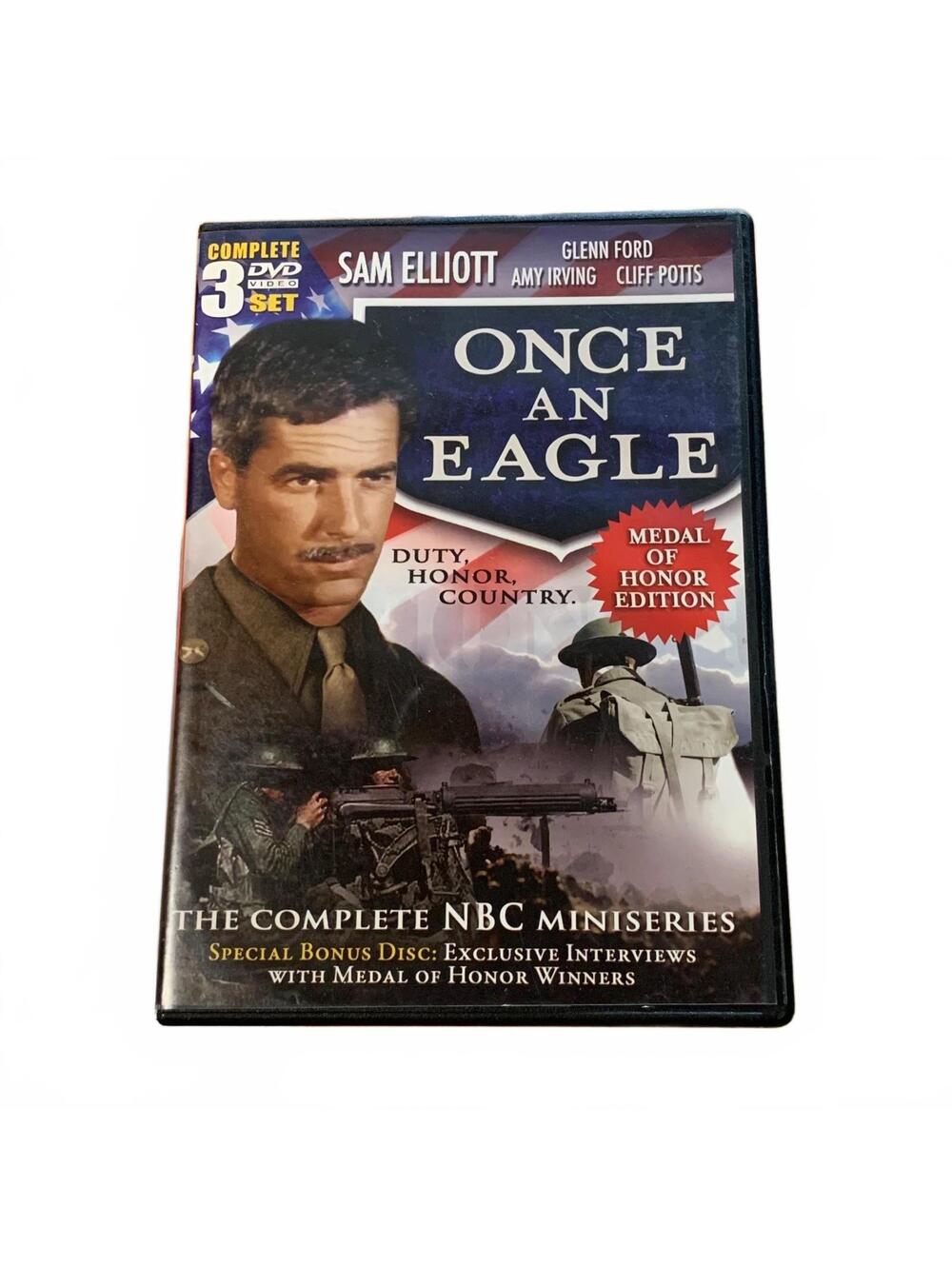 Once An Eagle Complete NBC Miniseries Medal of Honor Edition 3-Disc DVD